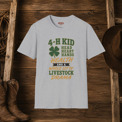 4-H Kid Drama  Adult Size T-Shirt