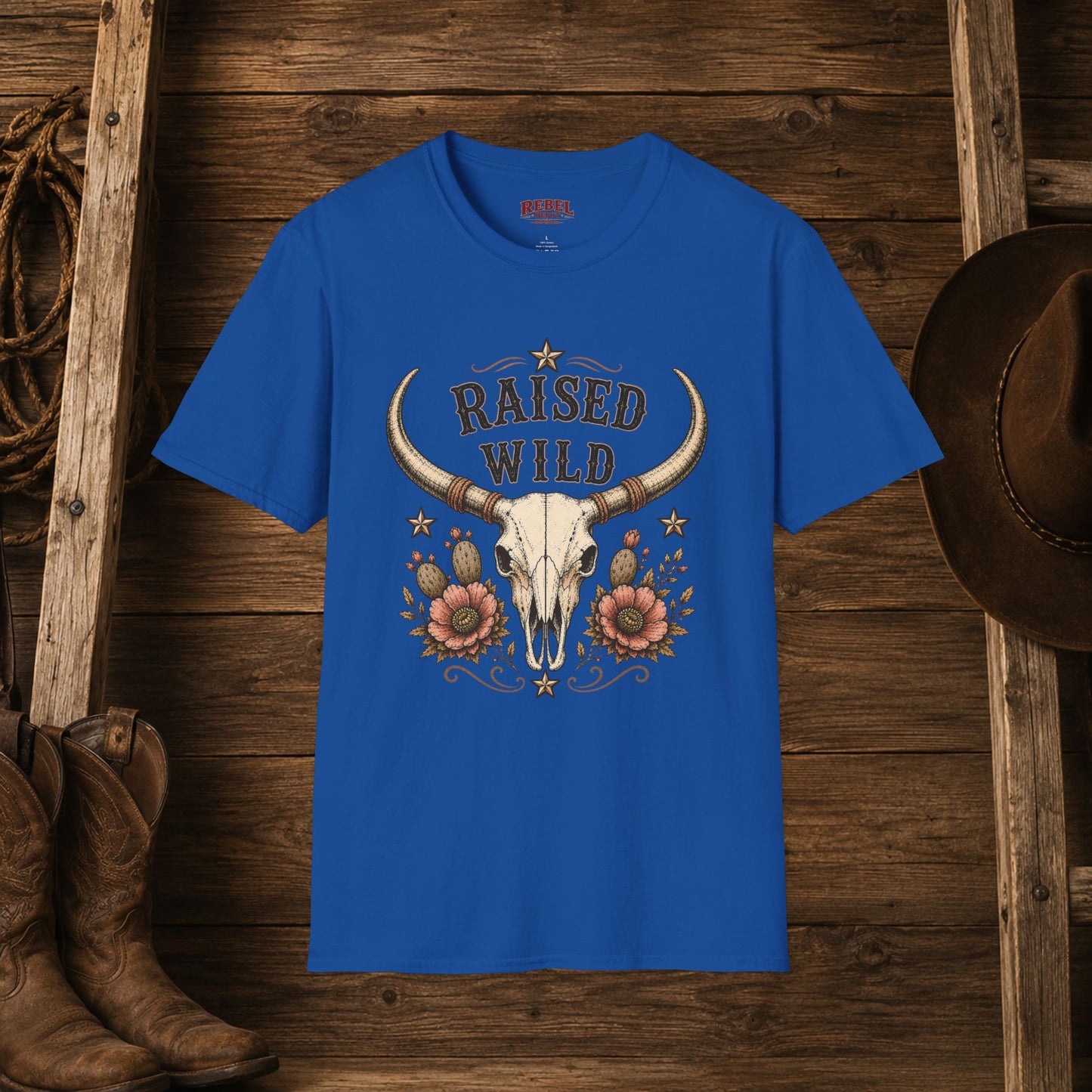 Raised Wild  Adult Size T-Shirt