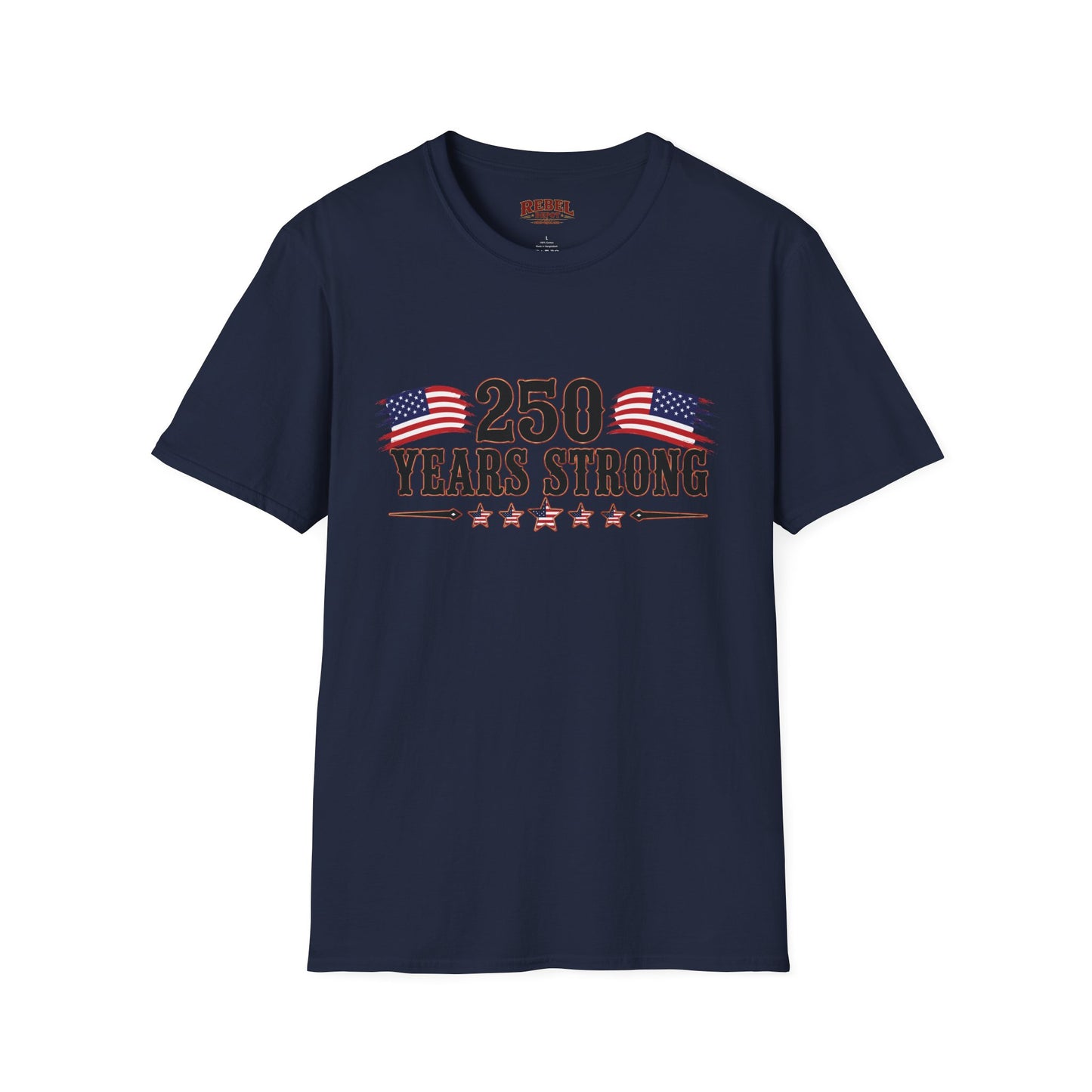 250 Years Strong  Adult Size T-Shirt