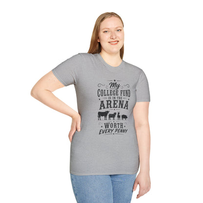 My College Fund  Adult Size T-Shirt