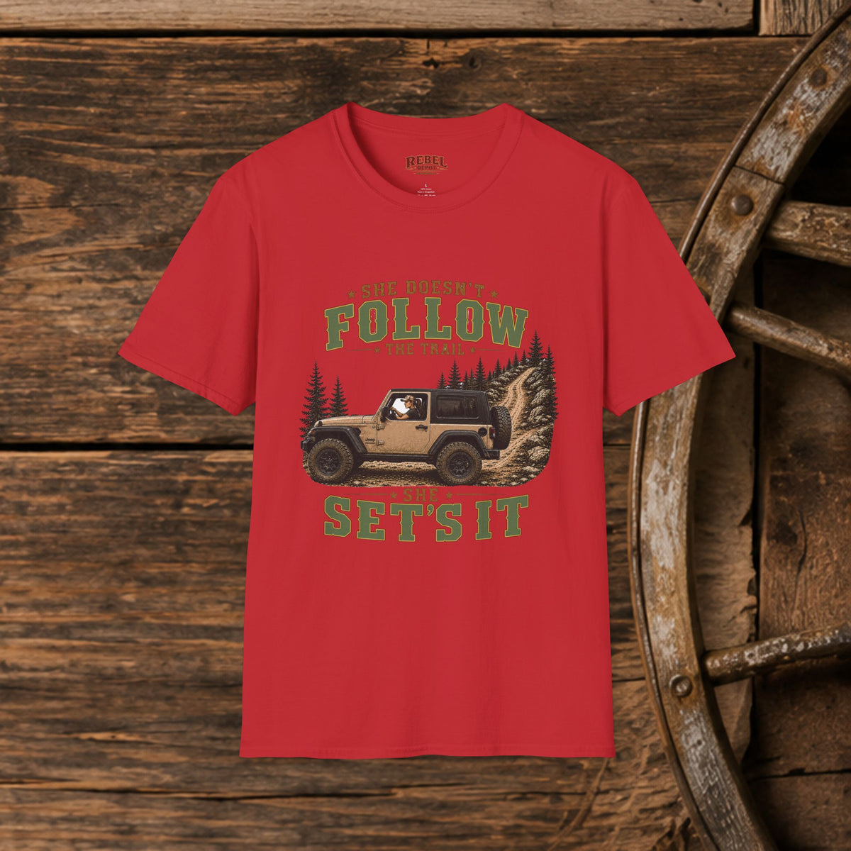 Doesn't Follow   Adult Size T-Shirt