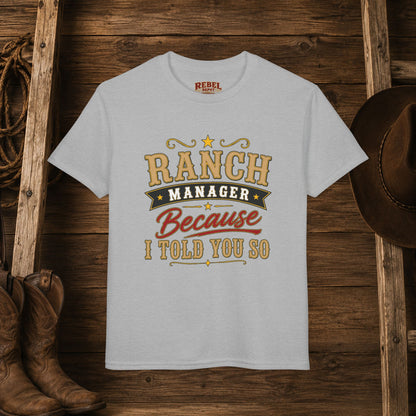 Ranch Manager Youth T-Shirt