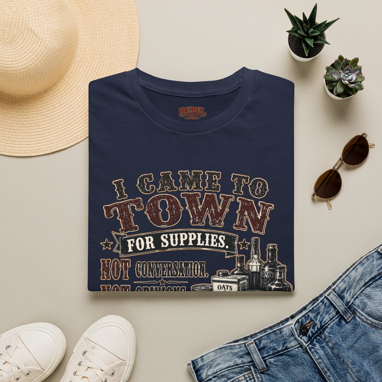 Came To Town for Supply's  Adult Size T-Shirt