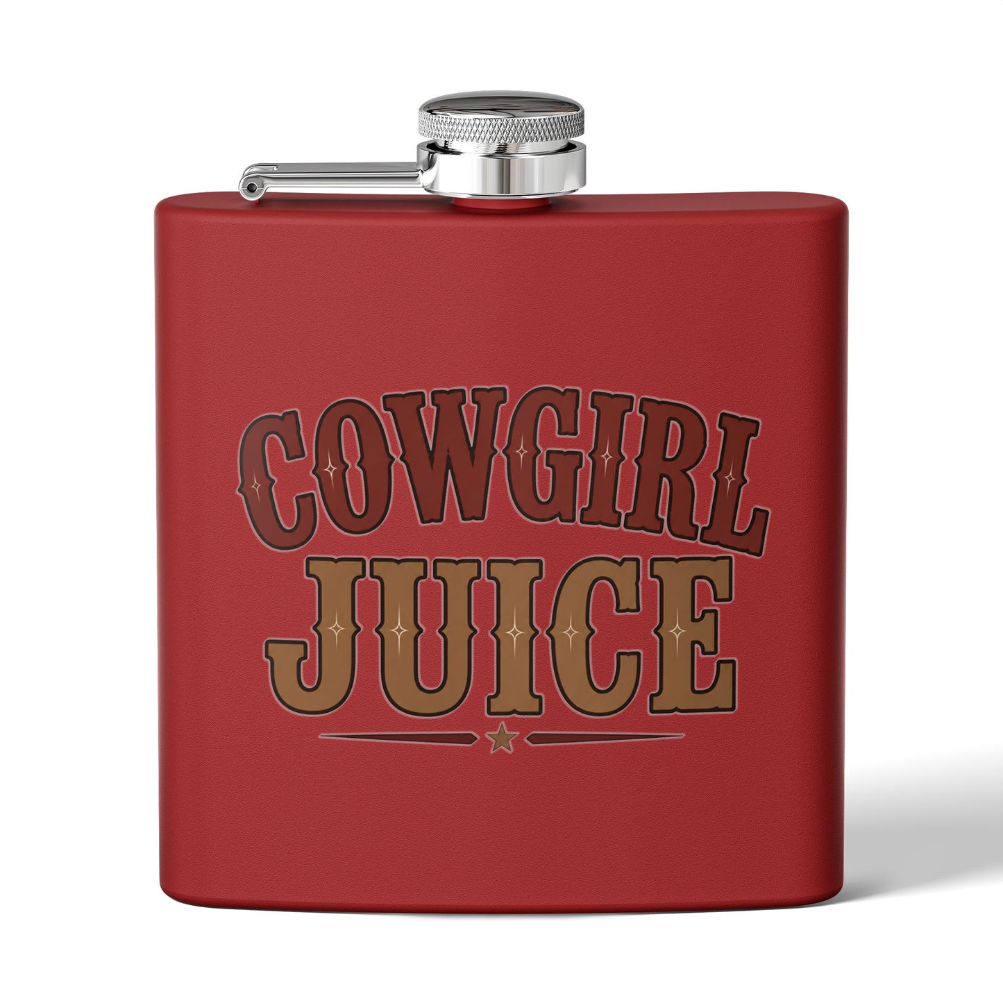 Cowgirl Juice  Stainless Steel Flask, 6oz