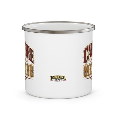 Campfire Medicine   Enamel Camping Mug