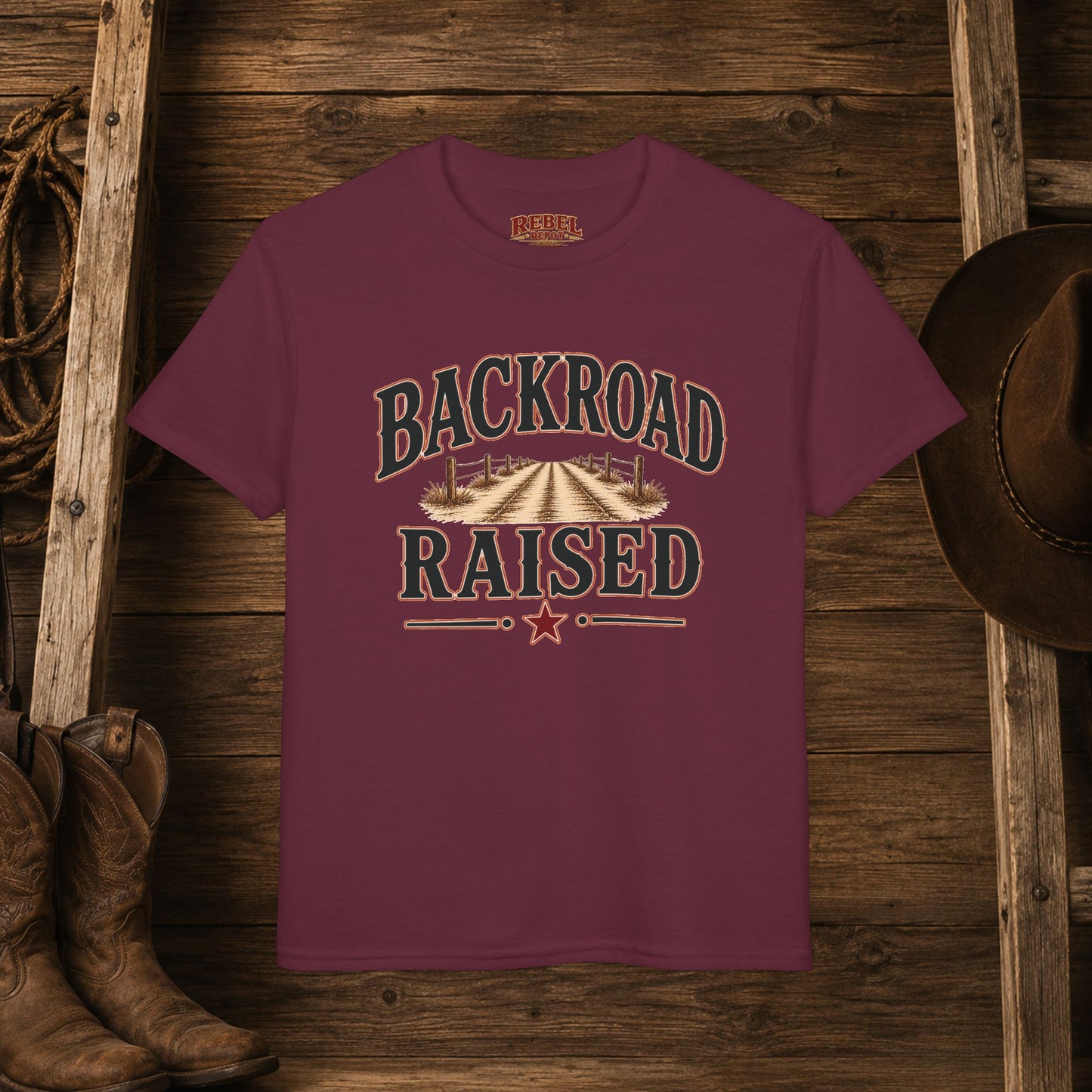 Backroad Raised  Youth Size T-Shirt