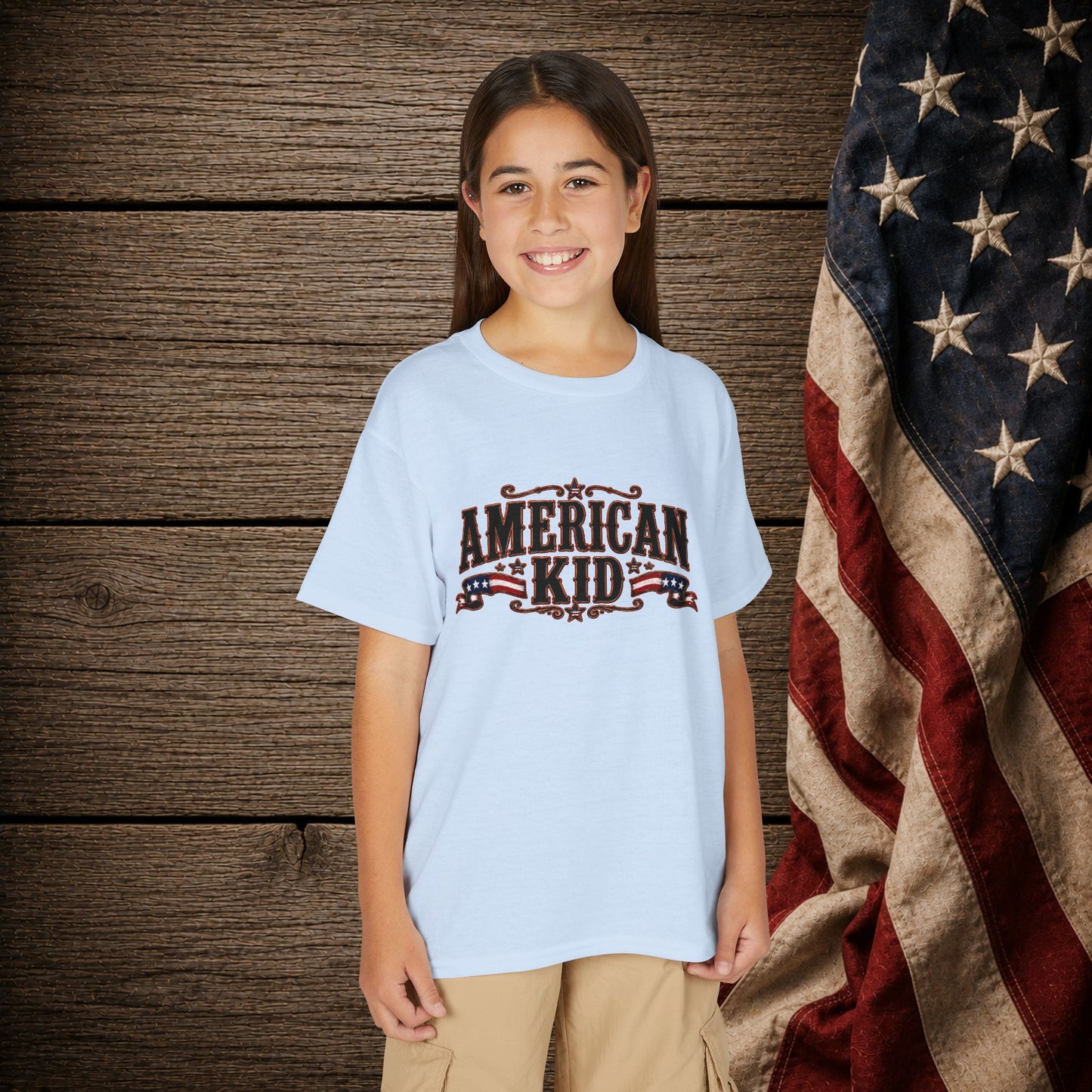 American Kid Patriot  Youth T-Shirt