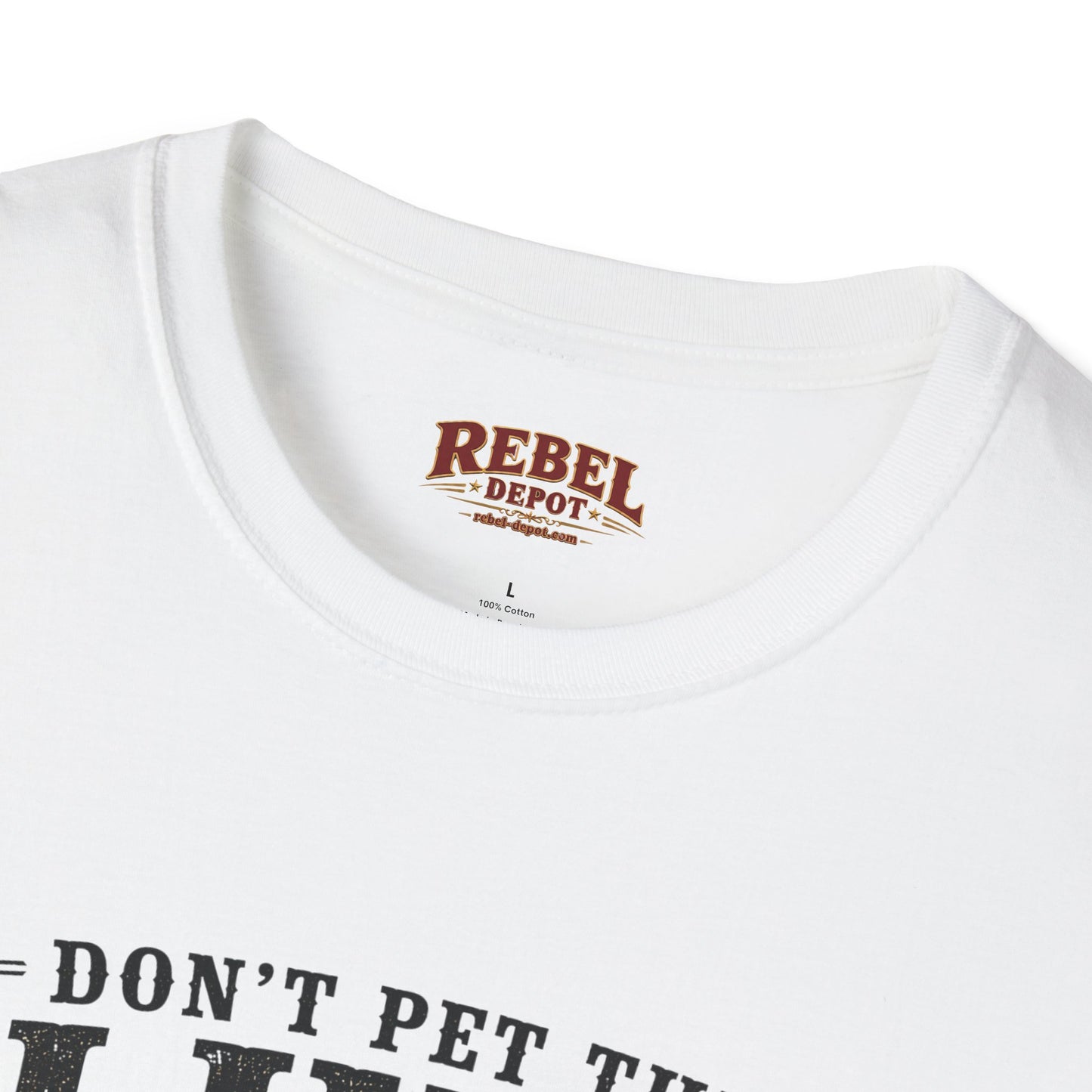 Don't Pet the Fluffy Cowboy T-Shirt