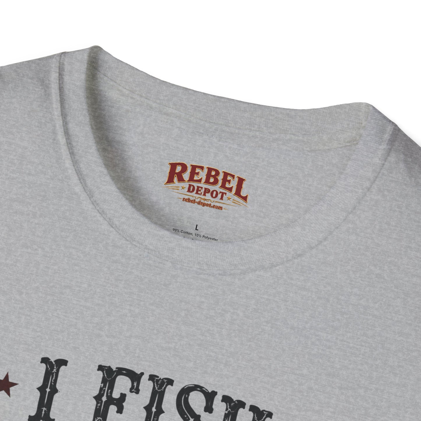 Fish Punching Frowned Upon  Adult Size T-Shirt