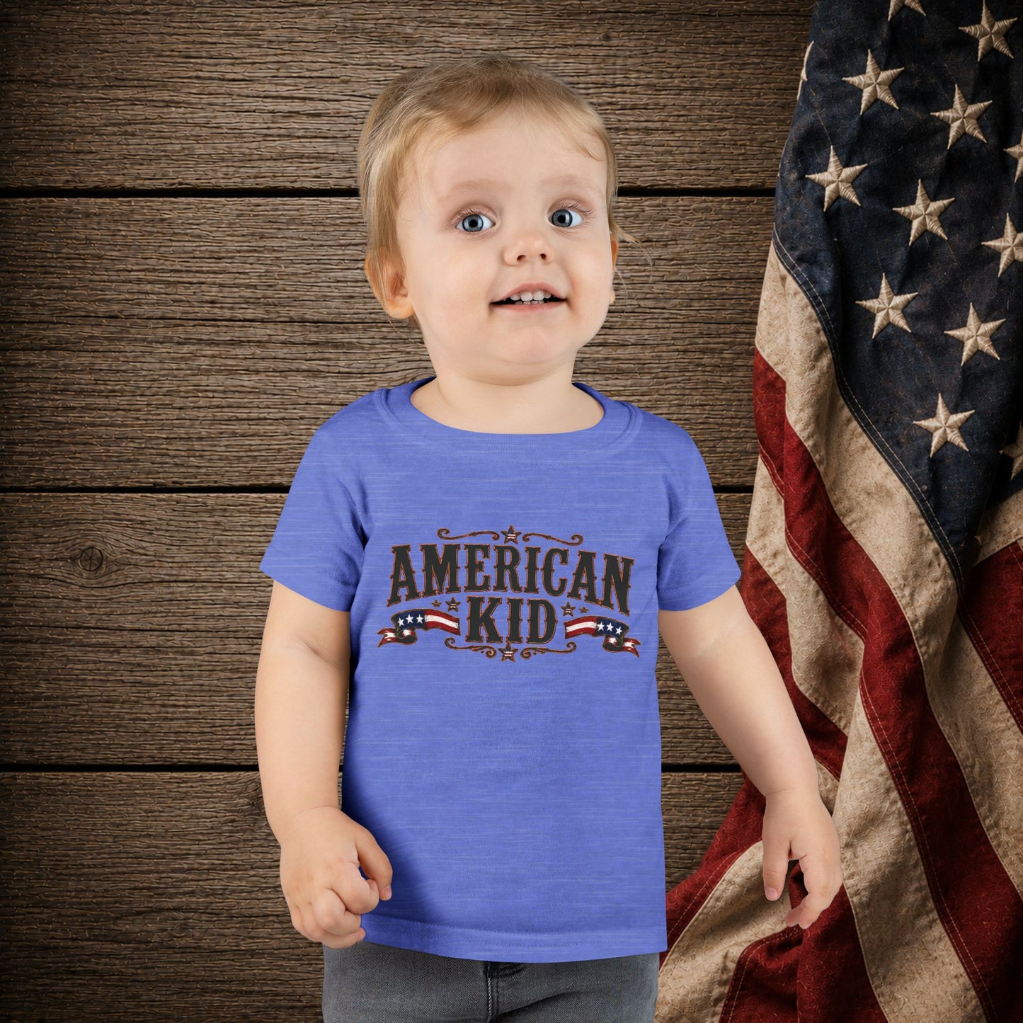 American Kid Patriot  Toddler T-shirt