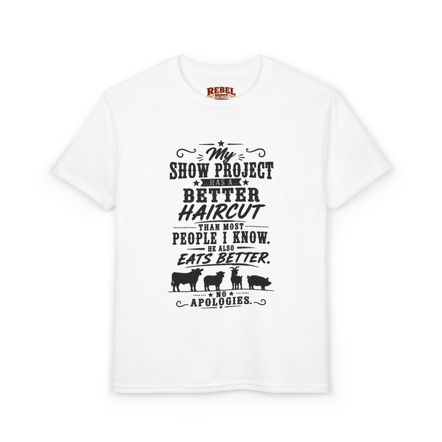 Project Has A Better Haircut  Youth Size T-Shirt