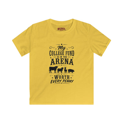 My College Fund   Kids size T-Shirts