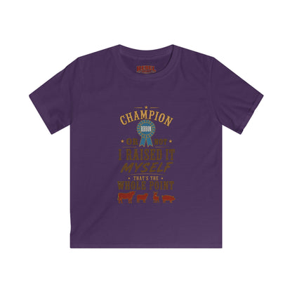 Champion or Not  Kids size T-Shirts