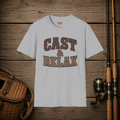 Cast And Relax  Adult T-Shirt