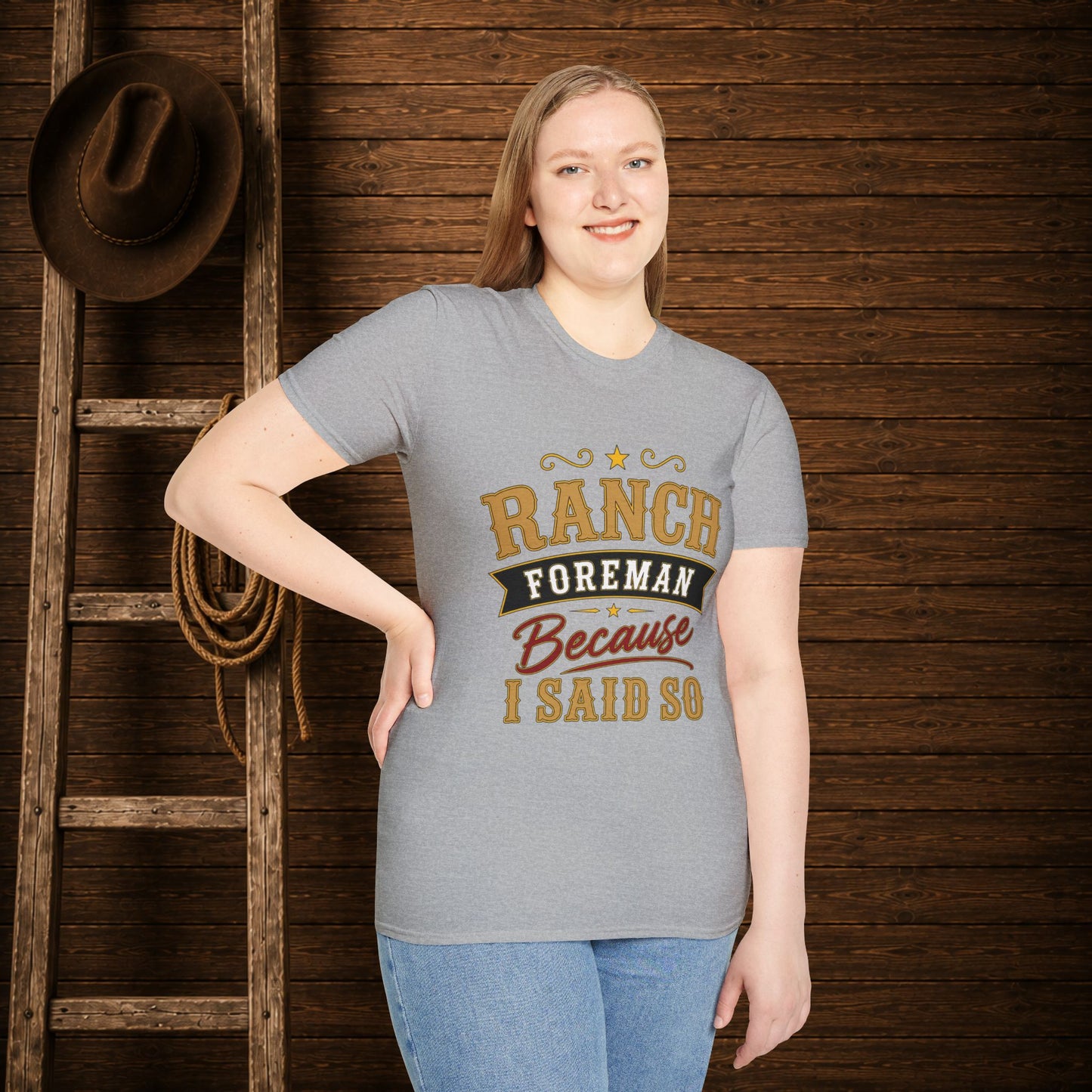 Ranch Foreman  Adult Size T-Shirt