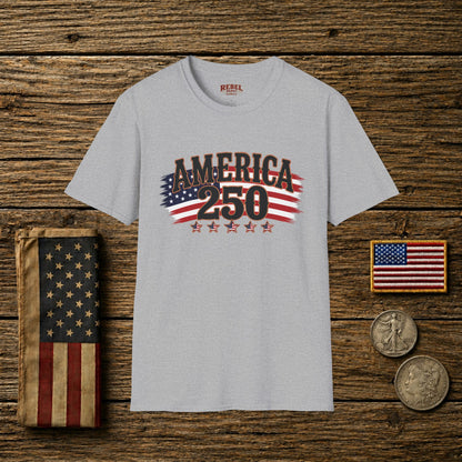 America 250  Adult Size T-Shirt