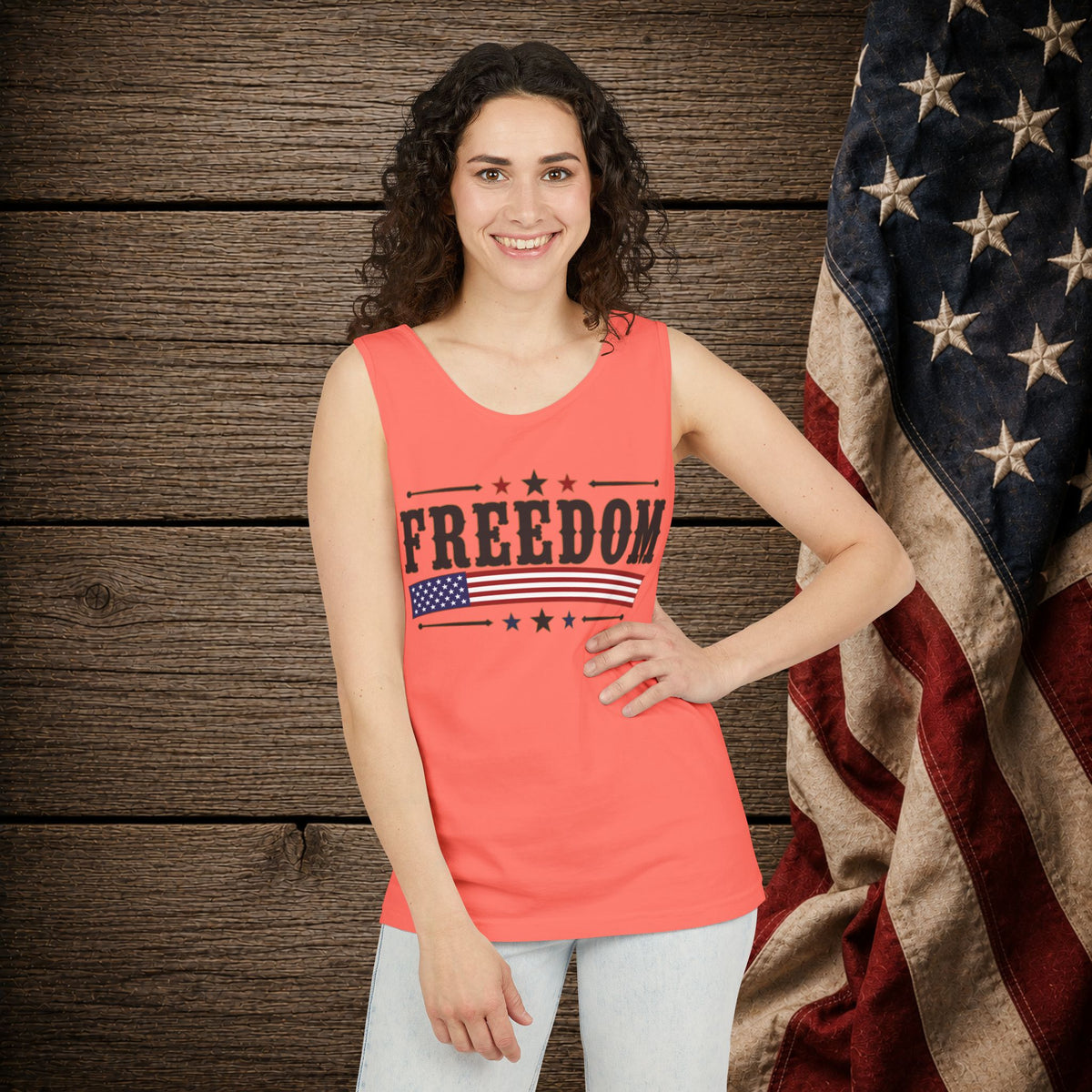 Freedom   Adult Unisex Tank Top