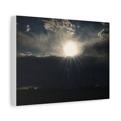 Farm Sunray Matte Canvas Art