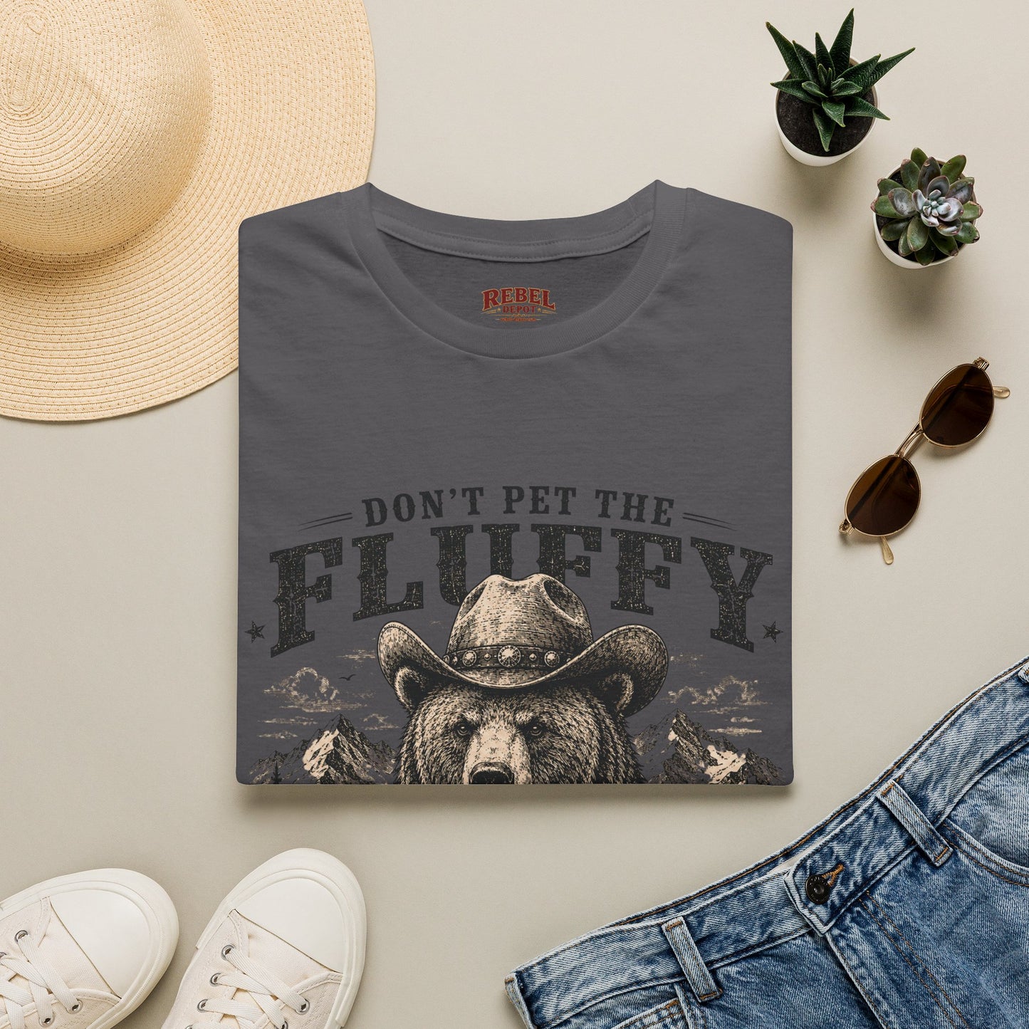 Don't Pet the Fluffy Cowboy T-Shirt
