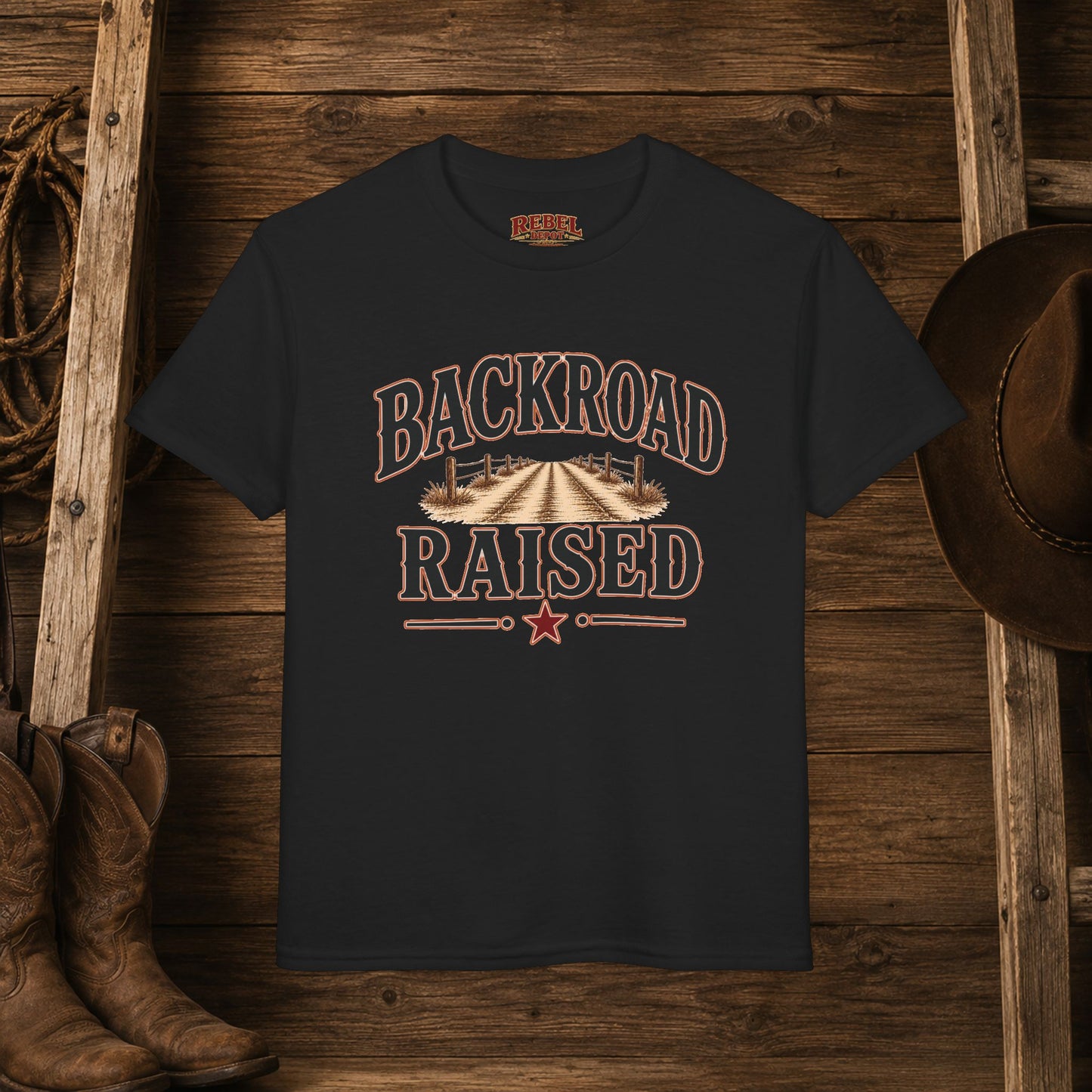 Backroad Raised  Youth Size T-Shirt
