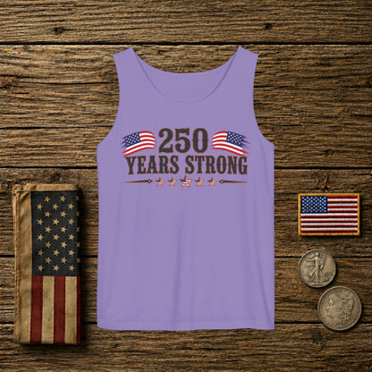250 Years Strong   Adult Unisex Tank Top