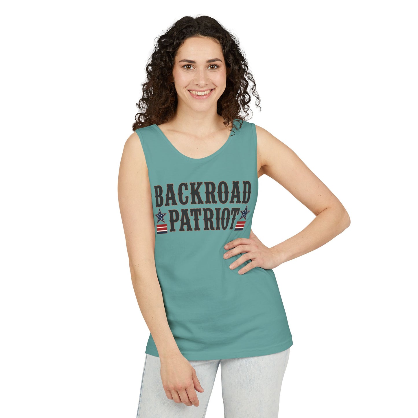 Backroad Patriot   Adult Unisex Tank Top  *ON SALE 25% OFF AT CHECKOUT!*