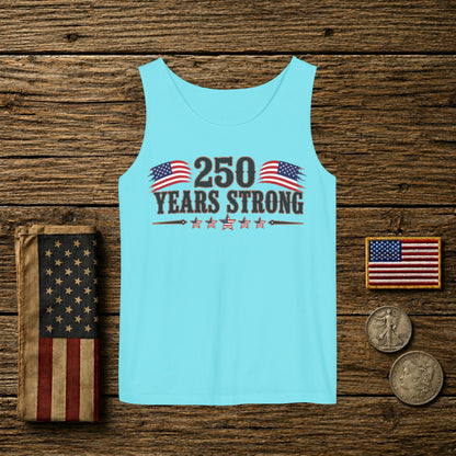 250 Years Strong   Adult Unisex Tank Top