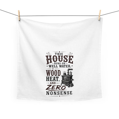 House Runs On  Kitchen Tea Towel