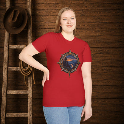 Compass Wilderness   Adult Size T-Shirt