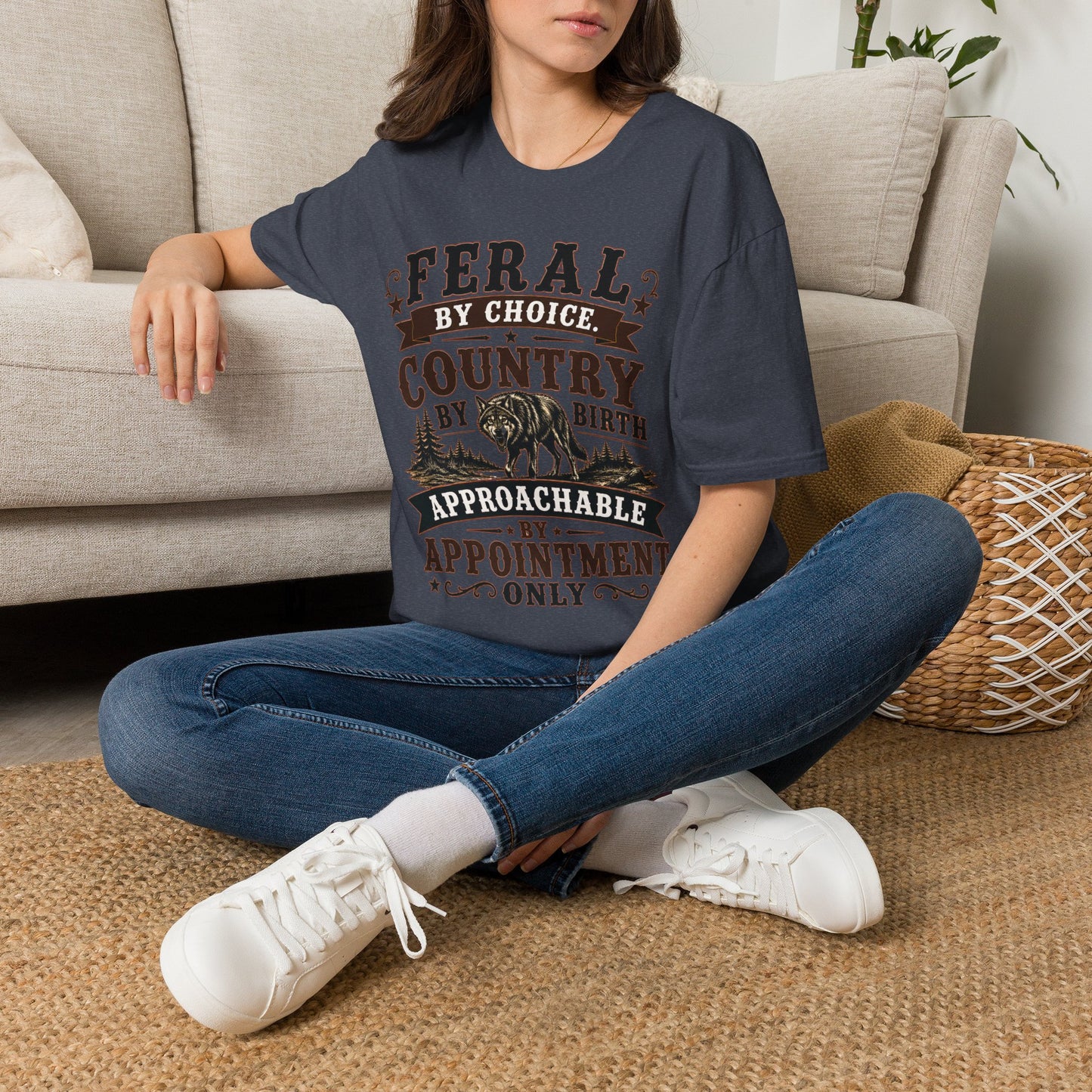 Feral By Choice  Adult Size T-Shirt
