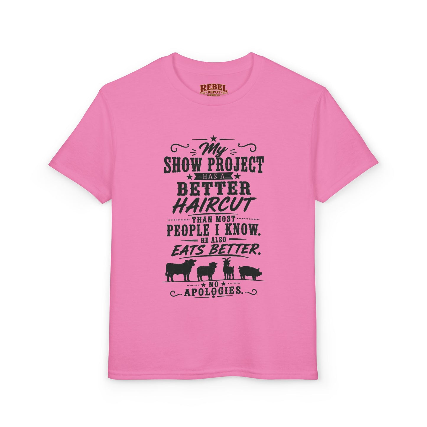 Project Has A Better Haircut  Youth Size T-Shirt