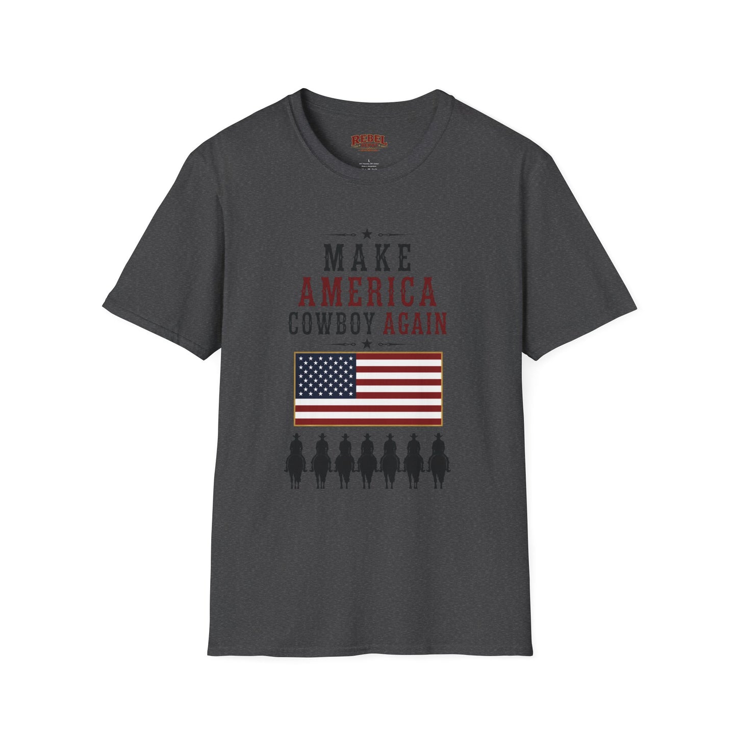 Make America Cowboy Again (Front) T-Shirt