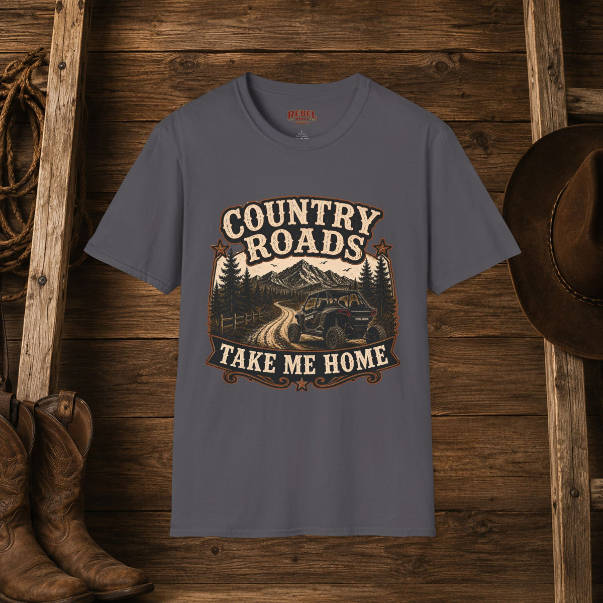 Country Roads SxS  Adult Size T-Shirt