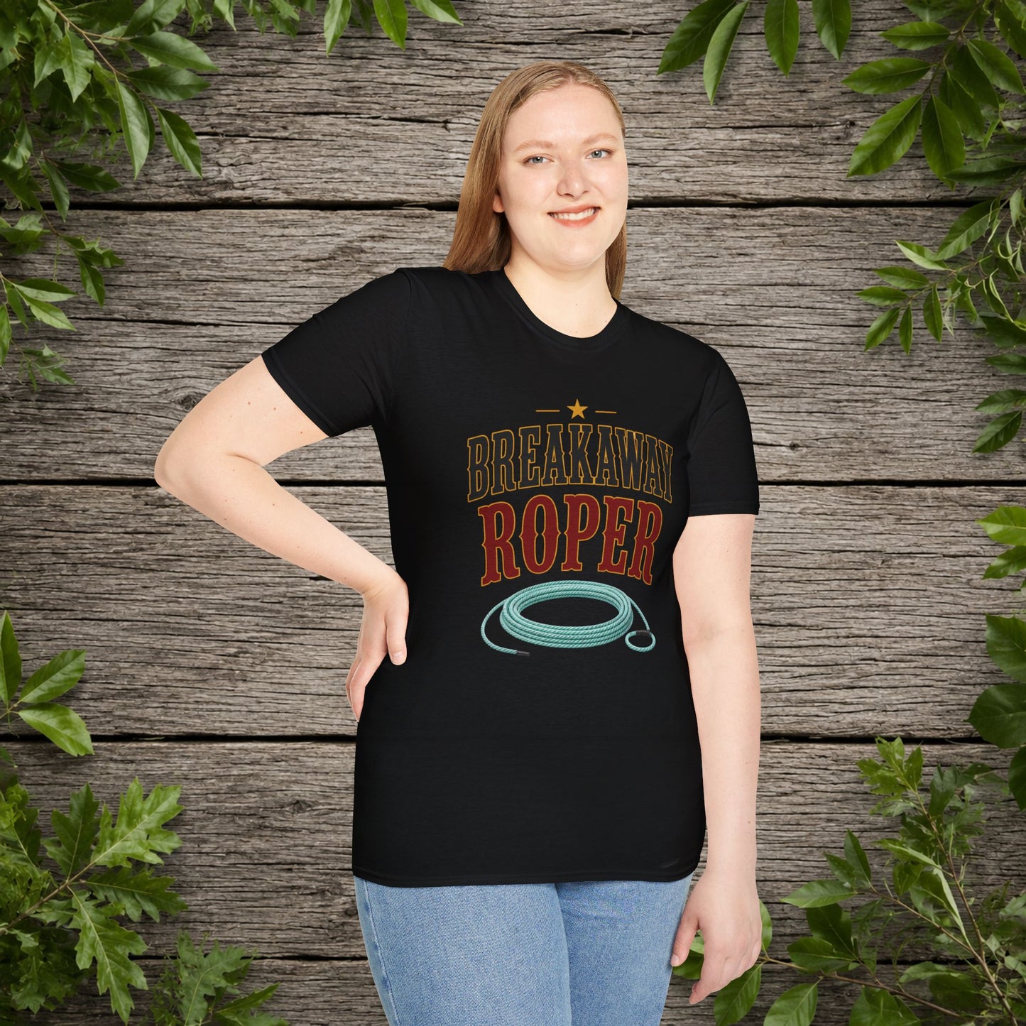 Breakaway Roper  Adult T-Shirt