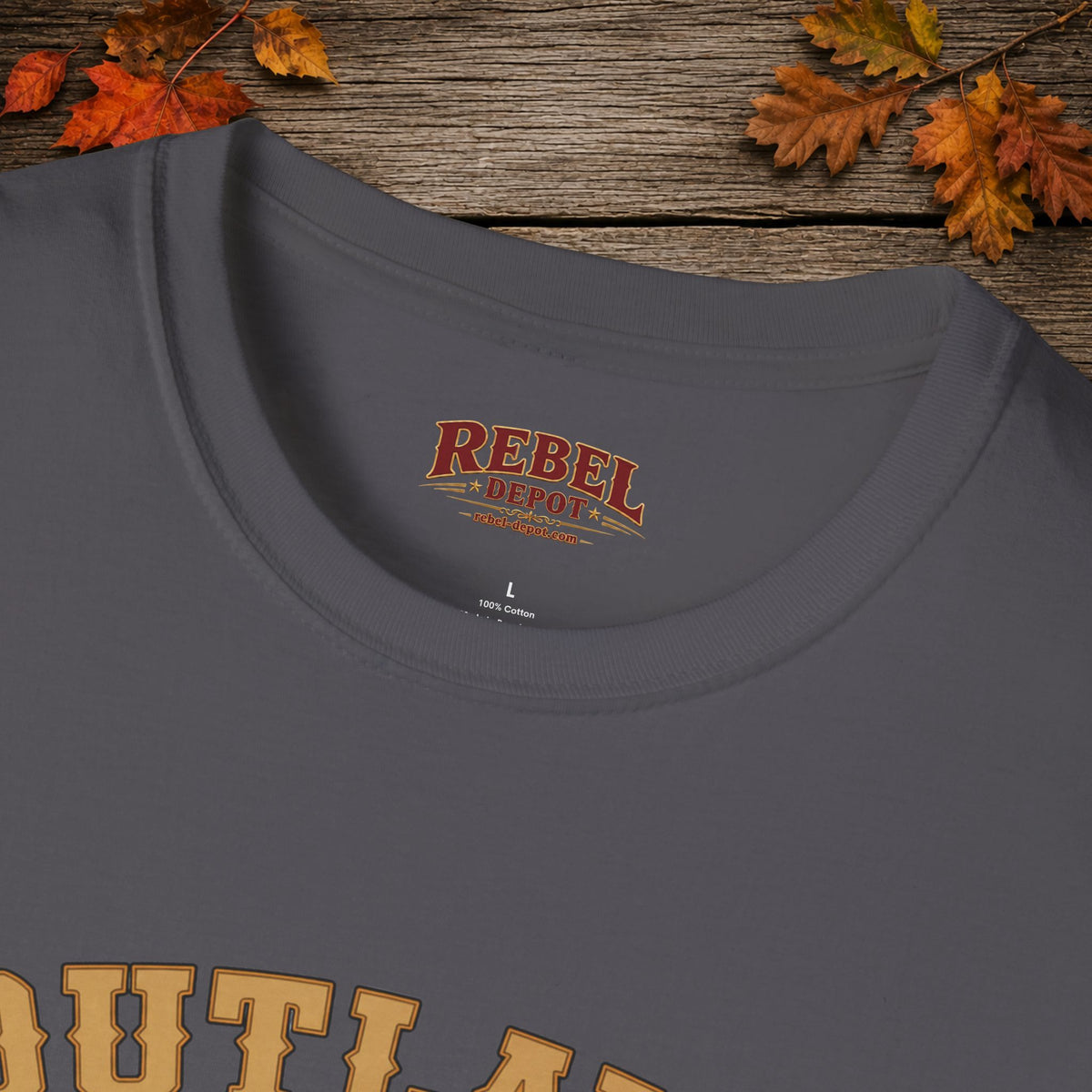 Outlaws Ride Wild   Adult Size T-Shirt