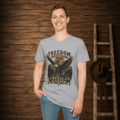 American Rebel Eagle  Adult Size T-Shirt