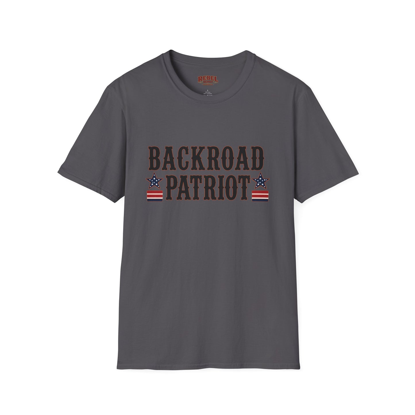 Backroad Patriot  Adult Size T-Shirt
