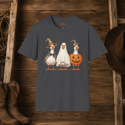 Spooky Geese   Adult Size T-Shirt