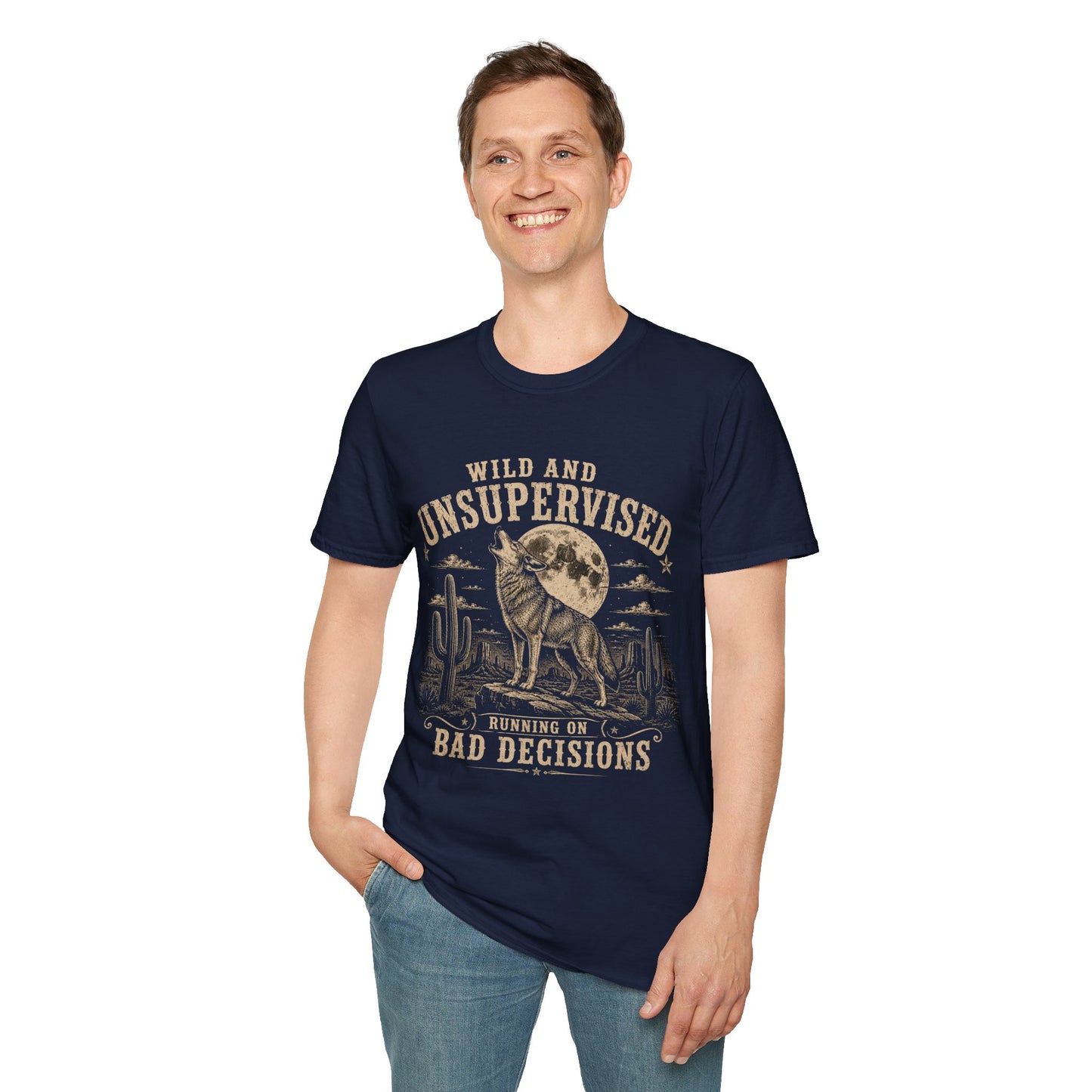 Wild and Unsupervised Cowboy T-Shirt