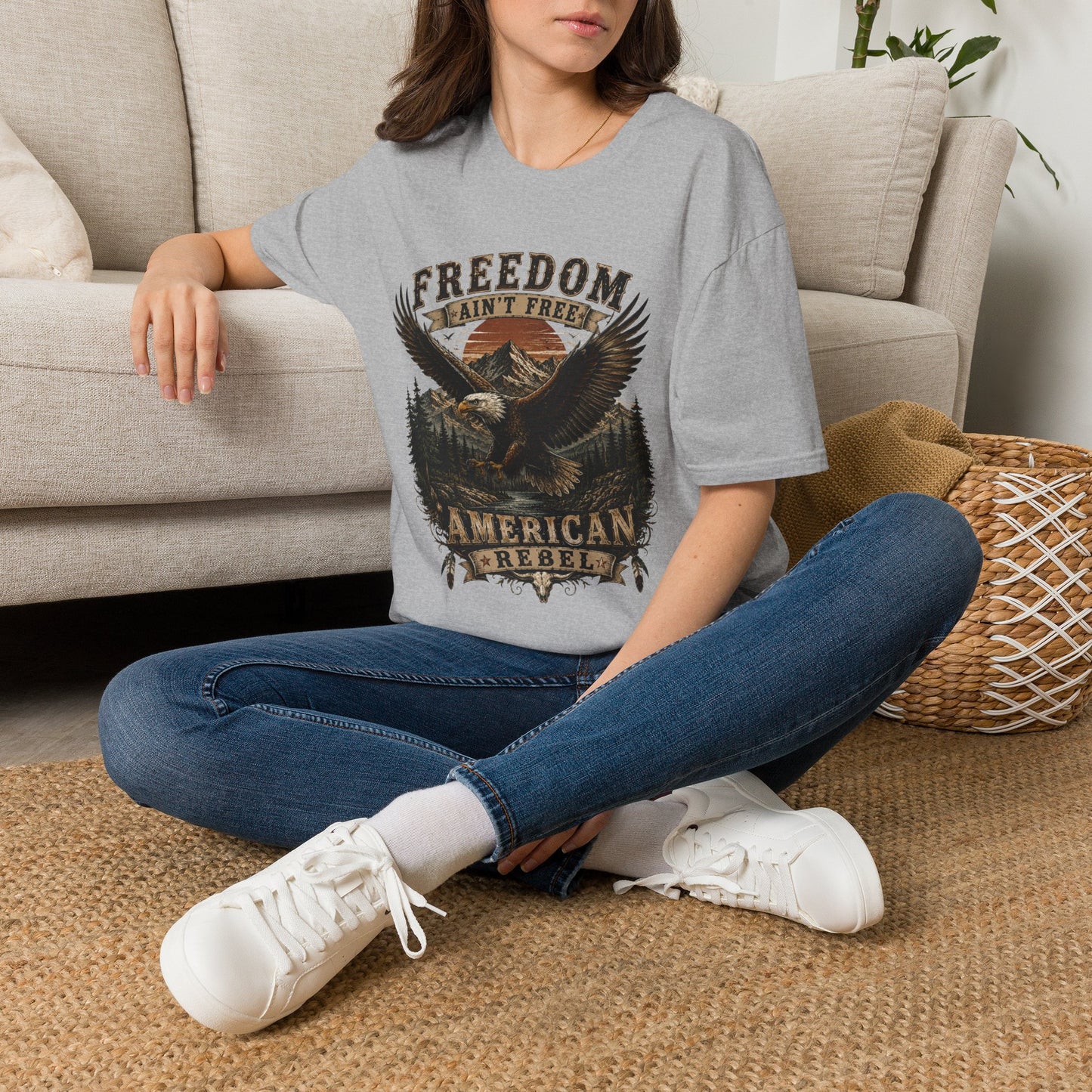 American Rebel Eagle Adult Size T-Shirt