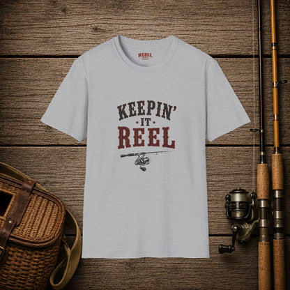 Keepin It Reel   Adult Size T-Shirt