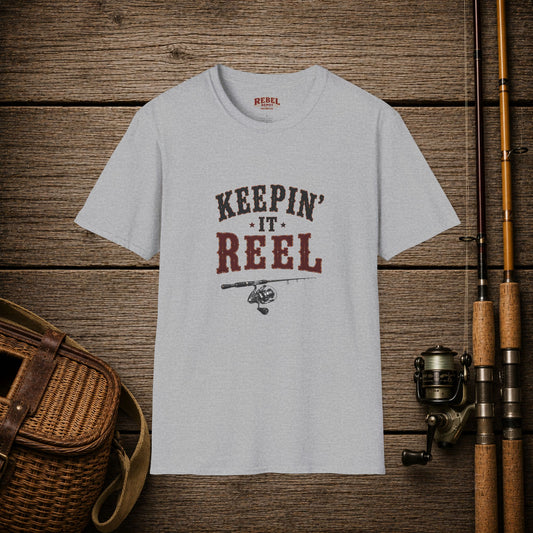 Keepin It Reel   Adult Size T-Shirt