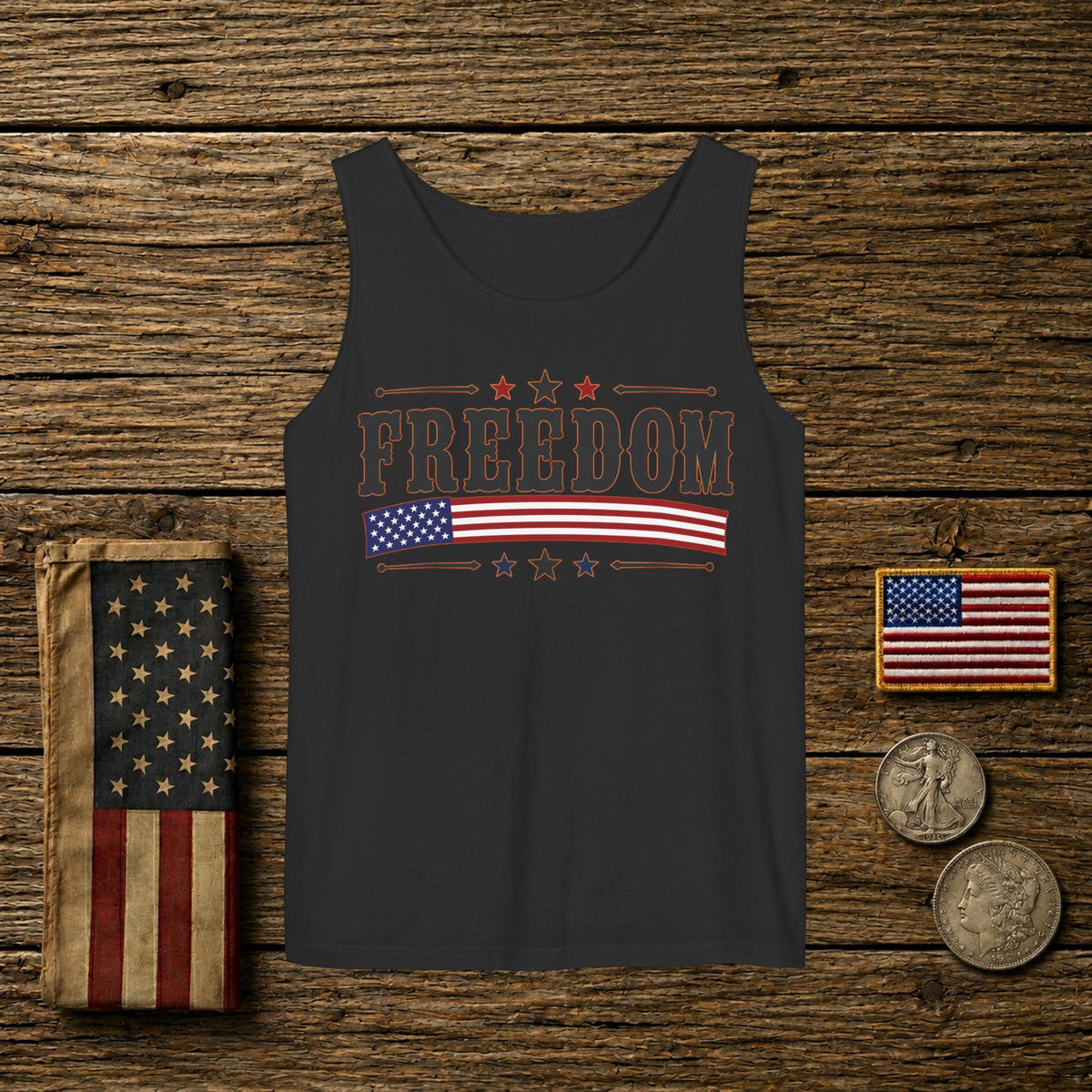 Freedom   Adult Unisex Tank Top
