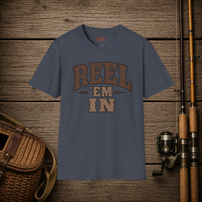 Reel 'Em In  Adult T-Shirt