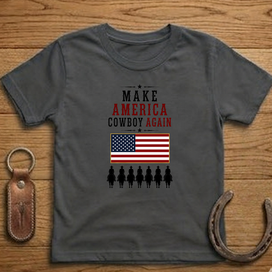 Make America Cowboy Again (Front) T-Shirt