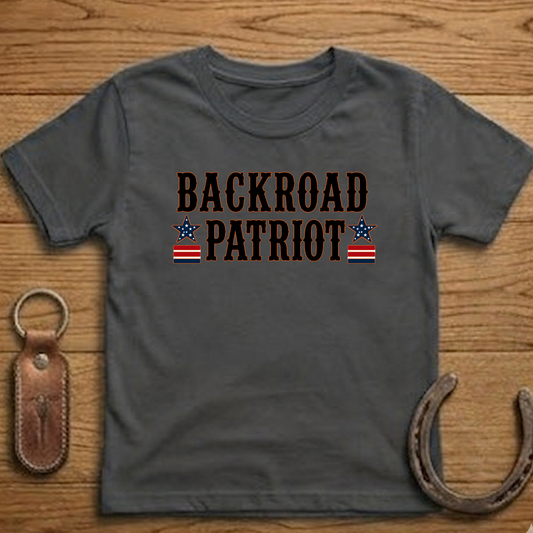 Backroad Patriot  Adult Size T-Shirt