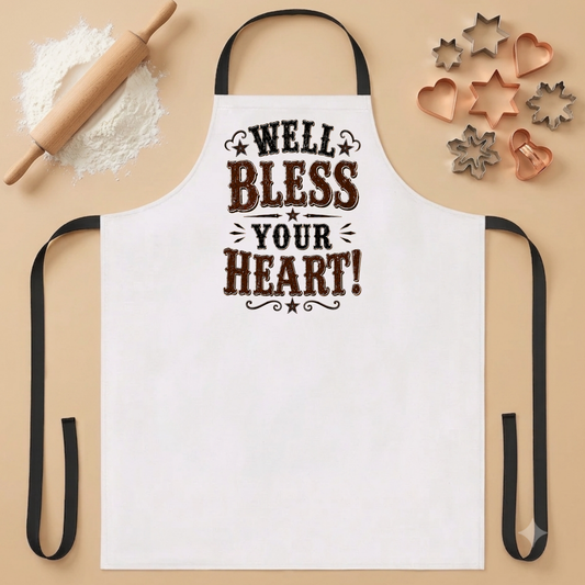 Bless Your Heart  Apron