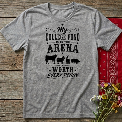 My College Fund  Adult Size T-Shirt