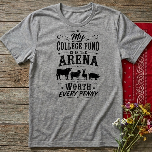 My College Fund  Adult Size T-Shirt