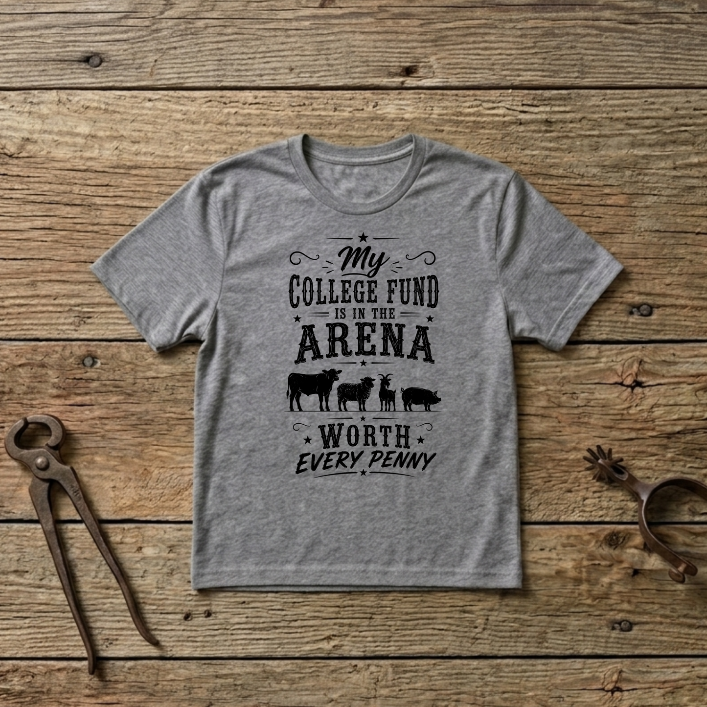 My College Fund   Kids size T-Shirts